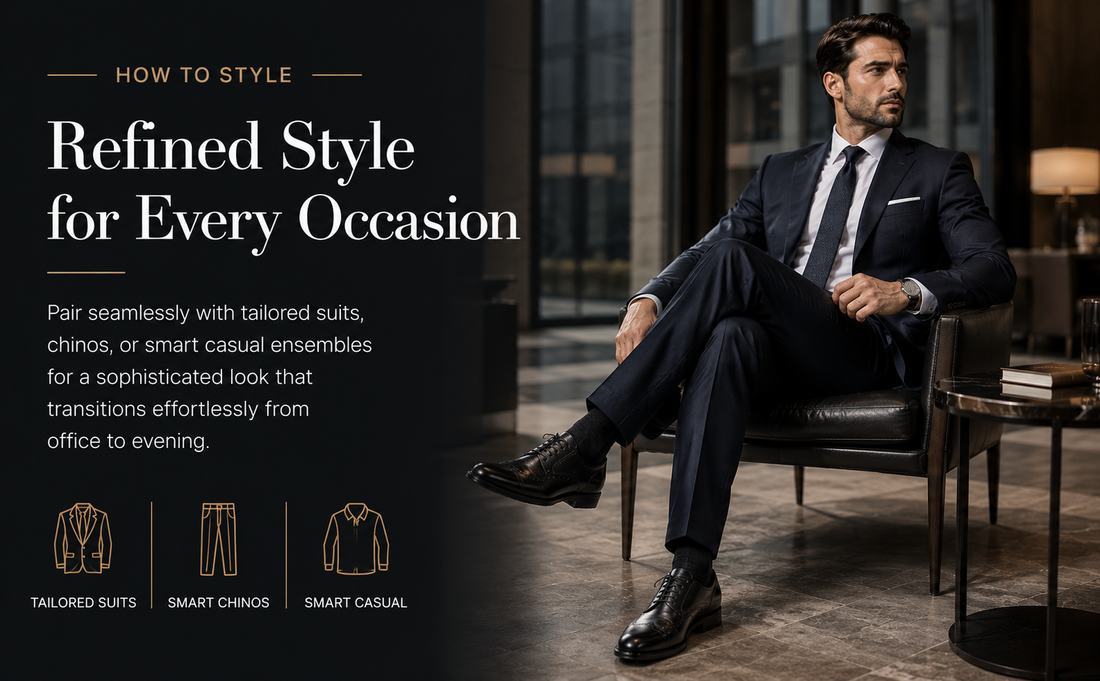 The Ultimate Dress Shoe: Blending Refined Style with Uncompromised Comfort