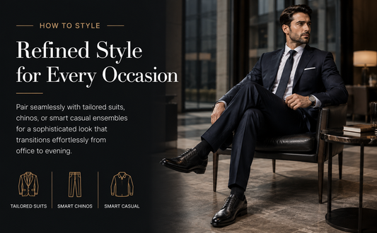 The Ultimate Dress Shoe: Blending Refined Style with Uncompromised Comfort