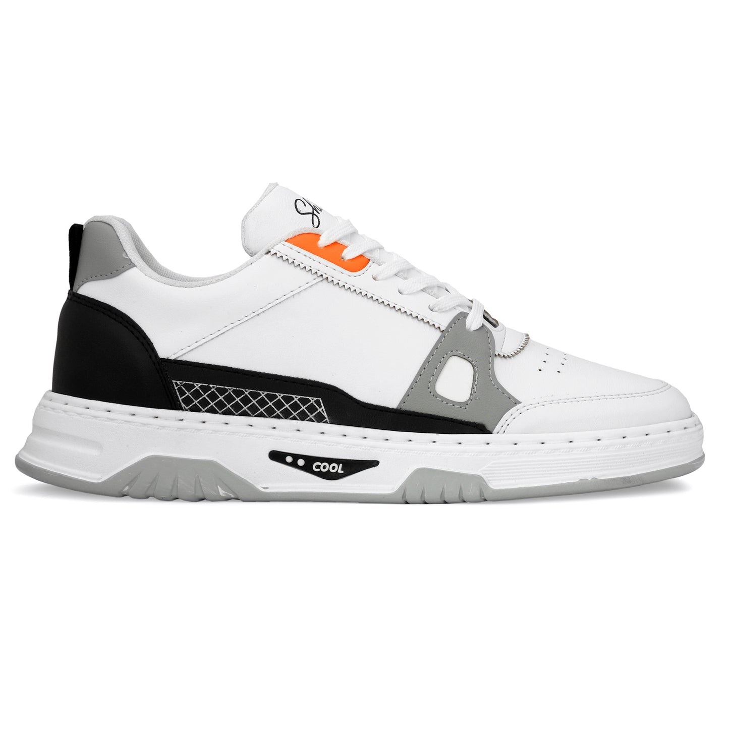Sharvé Cool Series Men’s White Street Style Sneakers
