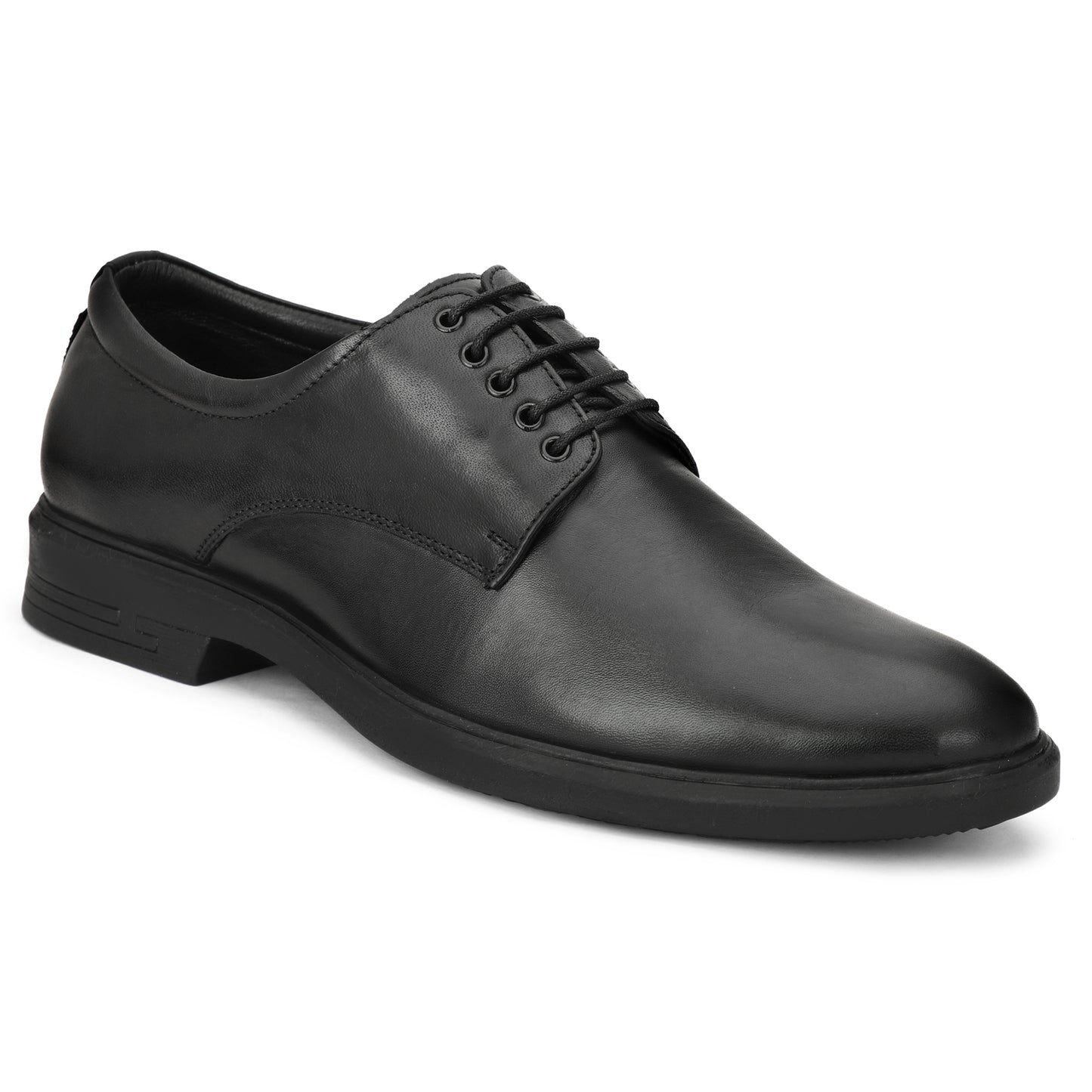 Sharve Executive Black Derby Formal Shoe