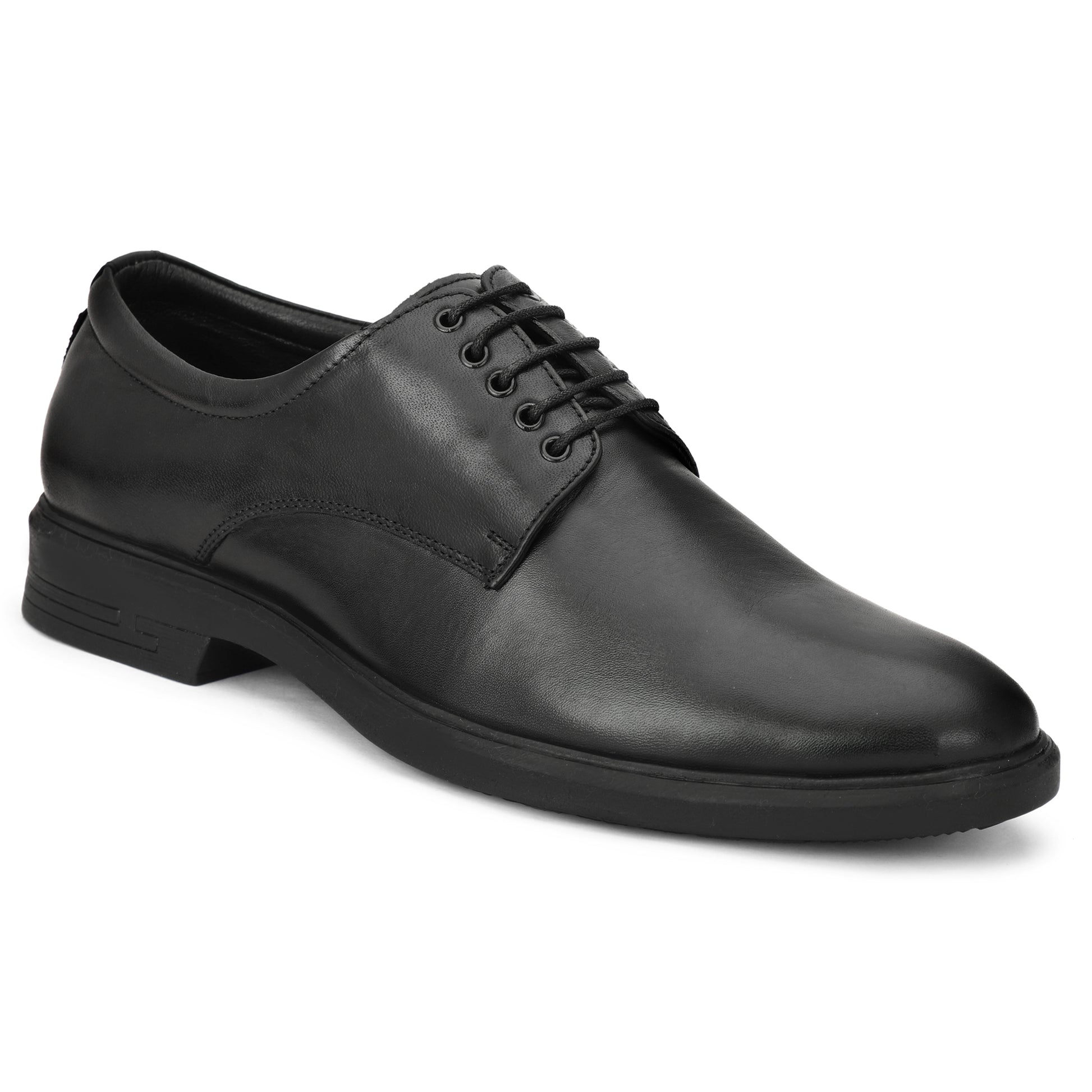 Sharve Executive Black Derby Formal Shoe